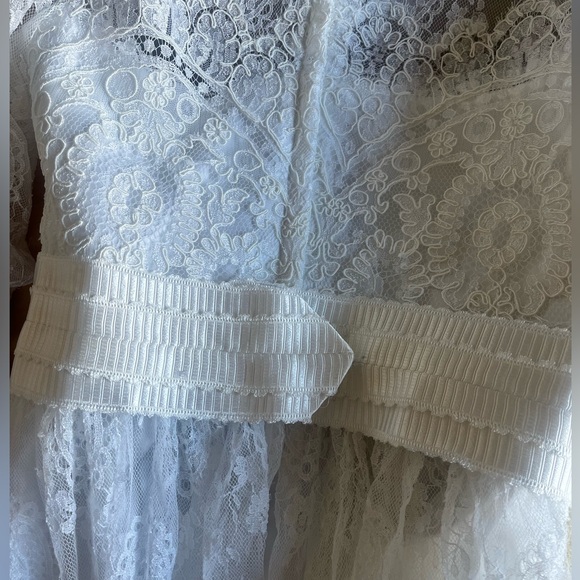 Priscilla of Boston vintage 1980’s lace wedding dress - Picture 14 of 16